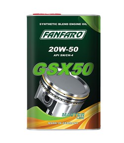 FANFARO GSX 50 20W-50 Минерально-Синтетическое моторное масло - фото 5061