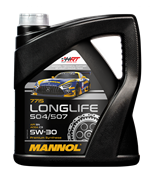 MANNOL Longlife 504/507 5W-30 Синтетическое масло